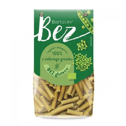 Makaron z zielonego groszku rurka bezglutenowy 250g*BARTOLINI*BIO