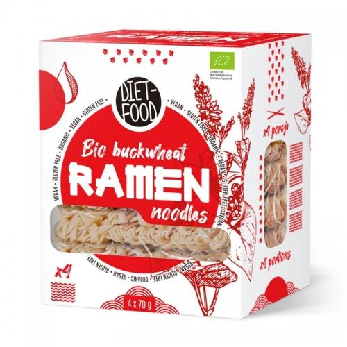 MAKARON DIET-FOOD RAMEN GRYCZANY BEZGLUTENOWY 280G BIO 