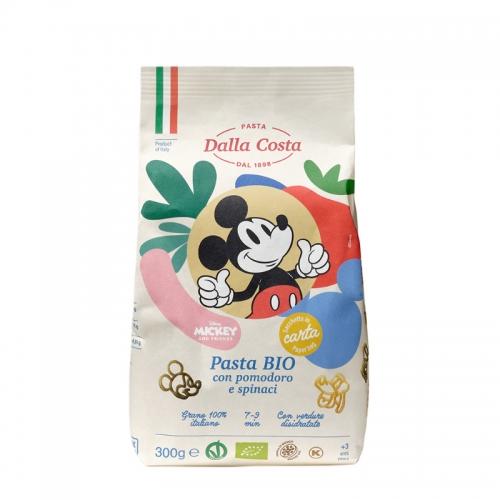 Makaron dla dzieci **Disney Mickey** kolorowy pszenny 300g*DALLA COSTA*BIO