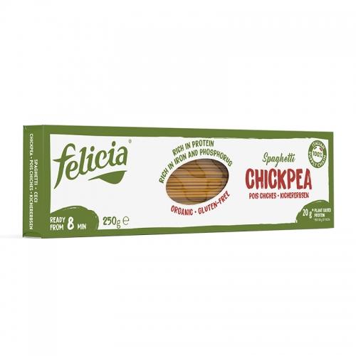 Makaron z ciecierzycy spaghetti bezglutenowy 250g*FELICIA*BIO