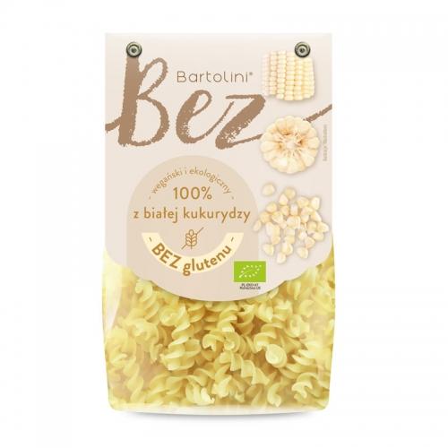 Makaron z białej kukurydzy świderki / fusilli bezglutenowy 250g*BARTOLINI*BIO