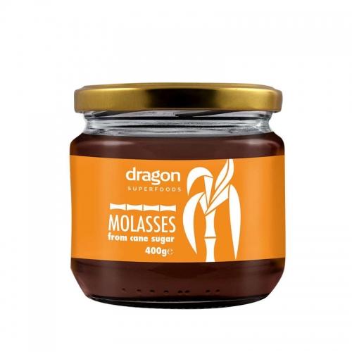 Melasa z trzciny cukrowej 400g*DRAGON SUPERFOODS*BIO