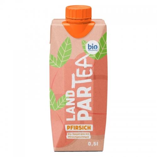 Napój ice tea o smaku brzoskwiniowym 500ml*LANDPARTEA*BIO 