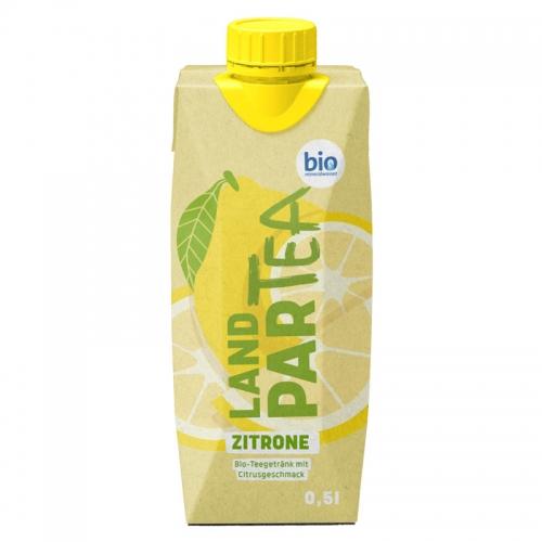Napój ice tea o smaku cytrynowym 500ml*LANDPARTEA*BIO 