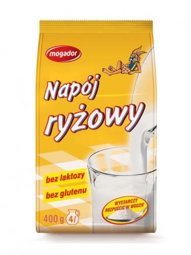 Napój ryżowy naturalny bezglutenowy w proszku 400g*MOGADOR*