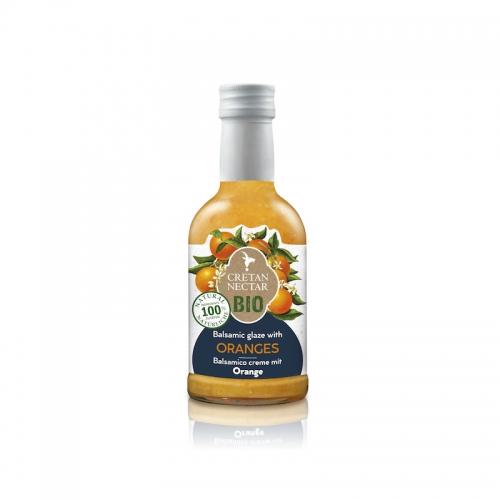 Ocet / krem balsamiczny z pomarańczami 200ml*CRETAN NECTAR*BIO