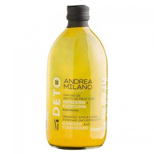 OCET MILANO JABŁKOWY Z IMBIREM I KURKUMĄ 500ML BIO/6/ IT