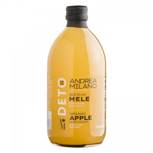 OCET MILANO JABŁKOWY Z MATKĄ OCTOWĄ 500ML BIO/6/ 