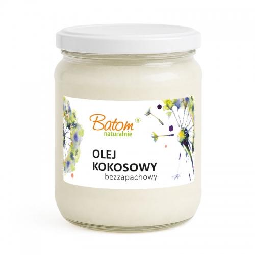 Olej kokosowy bezzapachowy 500ml*BATOM*