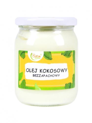 Olej kokosowy bezzapachowy 500ml*BATOM*