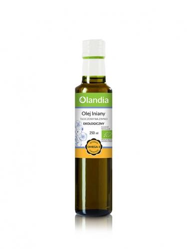 Olej lniany 250ml*OLANDIA*BIO