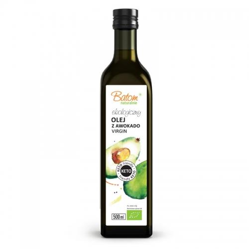 Olej z awokado virgin 500ml*BATOM*BIO