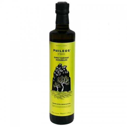 Oliwa z oliwek extra virgin wczesny zbiór grecka 500ml*PHILEOS*BIO 