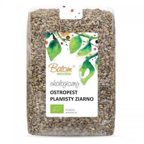 Ostropest plamisty ziarno 1kg*BATOM*BIO - opakowanie zbiorcze po 6 szt. - suplement diety 