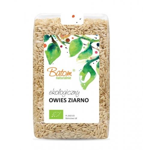 Owies ziarno 1kg*BATOM*BIO