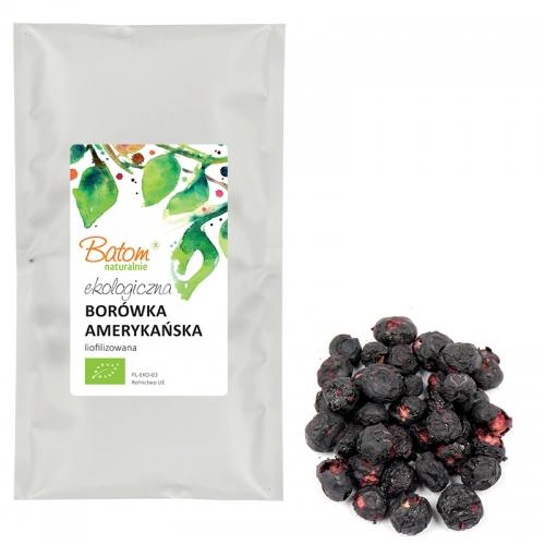 Owoce liofilizowane  **Borówka amerykańska** 20g*BATOM*BIO 