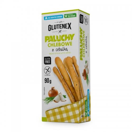 Paluchy chlebowe z cebulą bez cukru 90g*GLUTENEX*