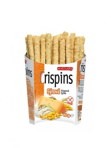 Chrupki paluszki serowe bezglutenowe 60g*CRISPINS*