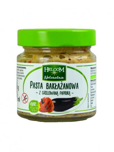 Pasta bakłażanowa / grillowana papryka 190g*HELCOM* 