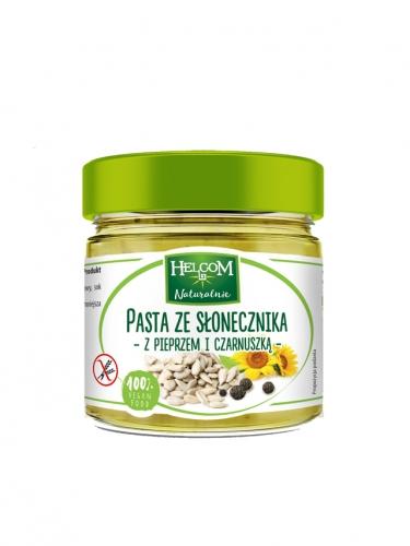 Pasta słonecznikowa / pieprz / czarnuszka 180g*HELCOM* 