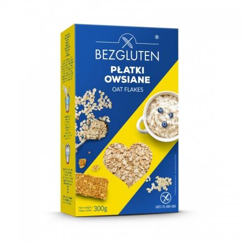 Płatki owsiane błyskawiczne bezglutenowe 300g*BEZGLUTEN*