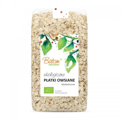 Płatki owsiane błyskawiczne 500g*BATOM*BIO