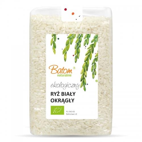 Ryż biały okrągły 1kg*BATOM*BIO