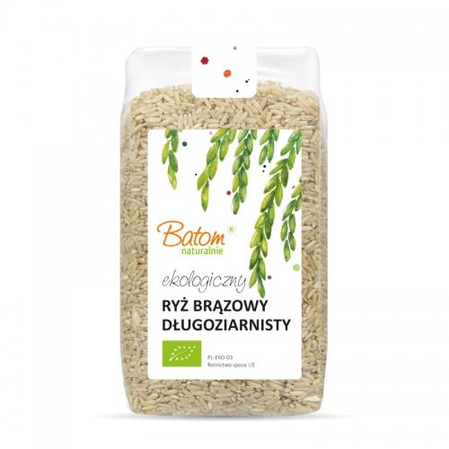 Ryż brązowy długoziarnisty 500g*BATOM*BIO