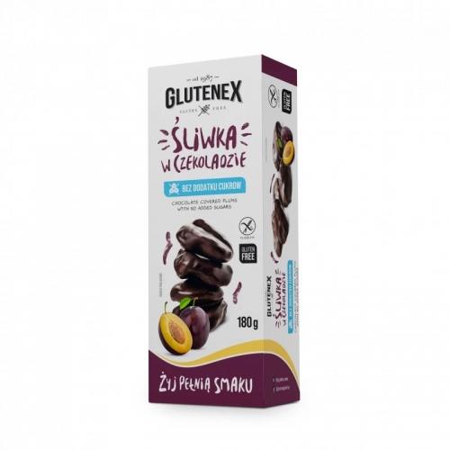 ŚLIWKA W CZEKOLADZIE GLUTENEX B/C 180G 