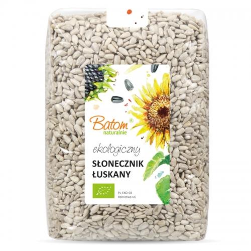 Słonecznik łuskany 1kg*BATOM*BIO - opakowanie zbiorcze po 6 szt.