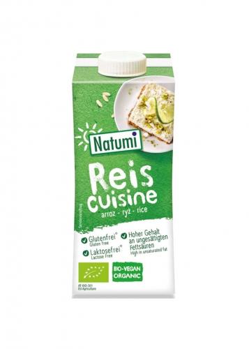 Śmietanka ryżowa bezglutenowa 200ml*NATUMI*BIO