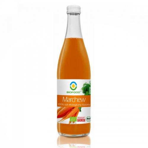 Sok z marchwi kiszonej 100% tłoczony NFC 500ml*BIOFOOD*BIO