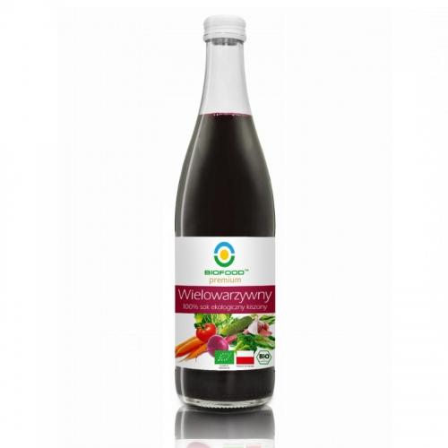 Sok wielowarzywny kiszony tłoczony NFC 500ml*BIOFOOD*BIO