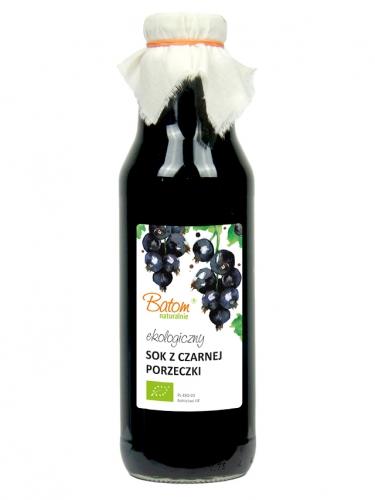 Sok z czarnej porzeczki bez dodatku cukru 750ml*BATOM*BIO