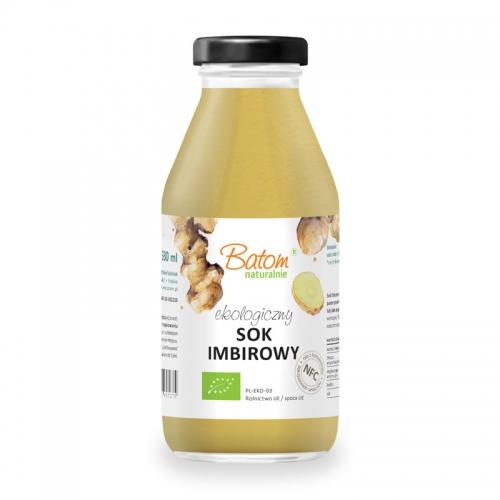 Sok z imbiru bez dodatku cukru 330ml*BATOM*BIO