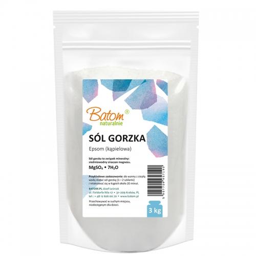 Sól gorzka **Epsom** 3kg*BATOM*