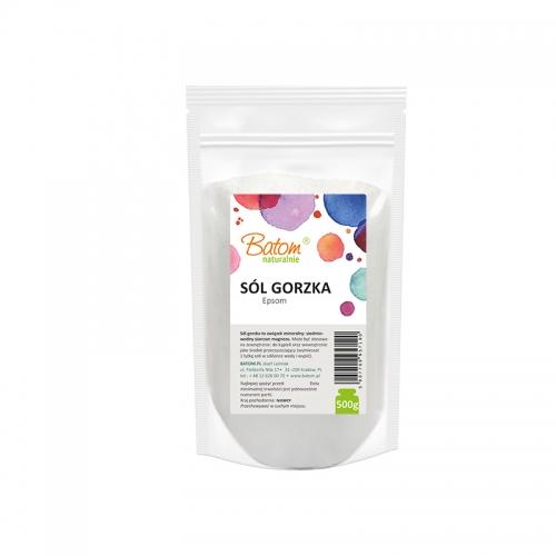 Sól gorzka Epsom spożywcza 500g*BATOM*