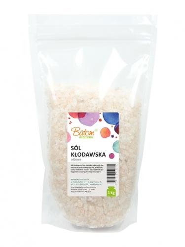 Sól kłodawska różowa gruba 1kg*BATOM* 