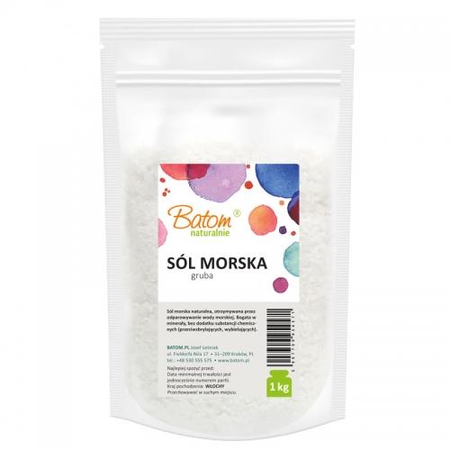 Sól morska gruba 1kg*BATOM*