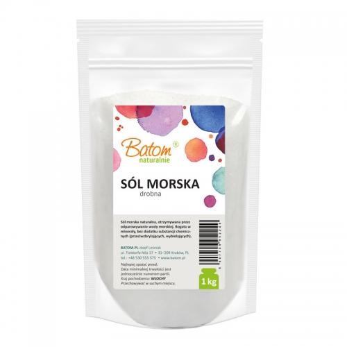Sól morska drobna 1kg*BATOM*