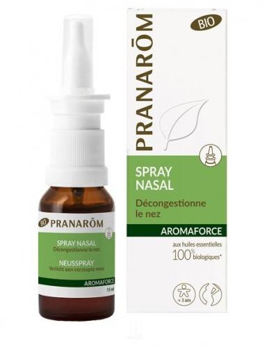 Spray **Aromaforce / Nos** udrażniający 15ml*PRANARÔM*EKO