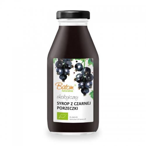 Syrop z czarnej porzeczki 330ml*BATOM*BIO - opakowanie zbiorcze po 12 szt.