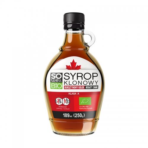 Syrop klonowy **Klasa A** 189ml*SOWELL*BIO