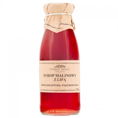 Syrop malinowy z lipą 250ml*SYMBOL SMAKU*