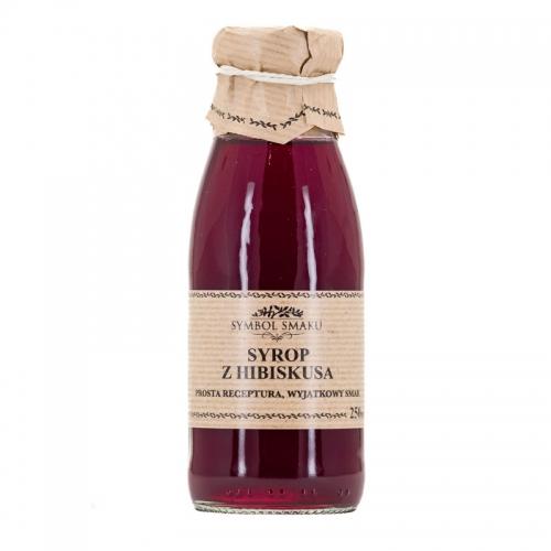 Syrop z hibiskusa 250ml*SYMBOL SMAKU*