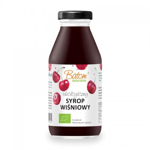 Syrop wiśniowy 330ml*BATOM*BIO - opakowanie zbiorcze po 12 szt.
