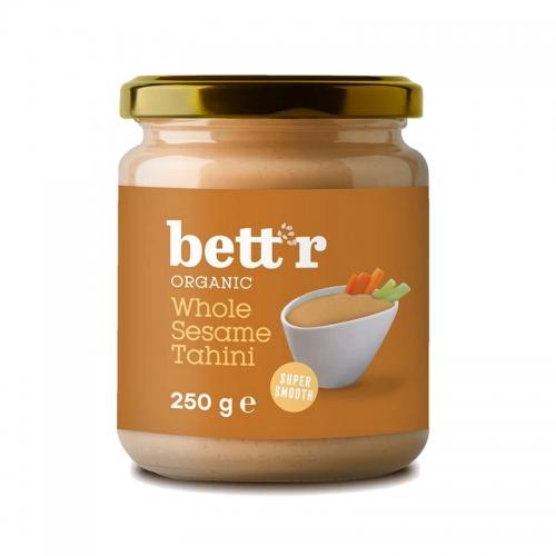 Pasta sezamowa **Tahini / Tahina** pełnoziarnista 250g*BETTR*BIO