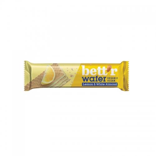 Wafelek cytrynowo - migdałowy 30g*BETTR*BIO 
