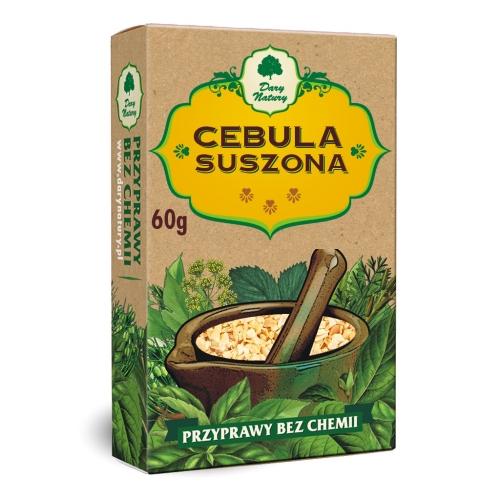 Warzywa suszone **Cebula** 60g*DARY NATURY* - opakowanie zbiorcze po 10 szt.