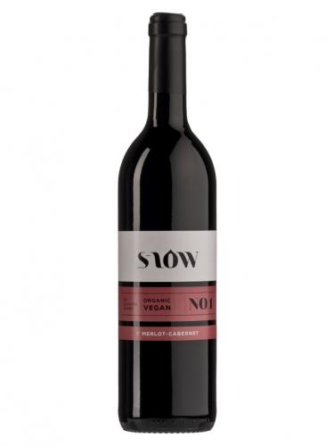 Wino bez siarczynów czerwone gronowe / wytrawne / Włochy 750ml*MERLOT-CABERNET SLOW*BIO 